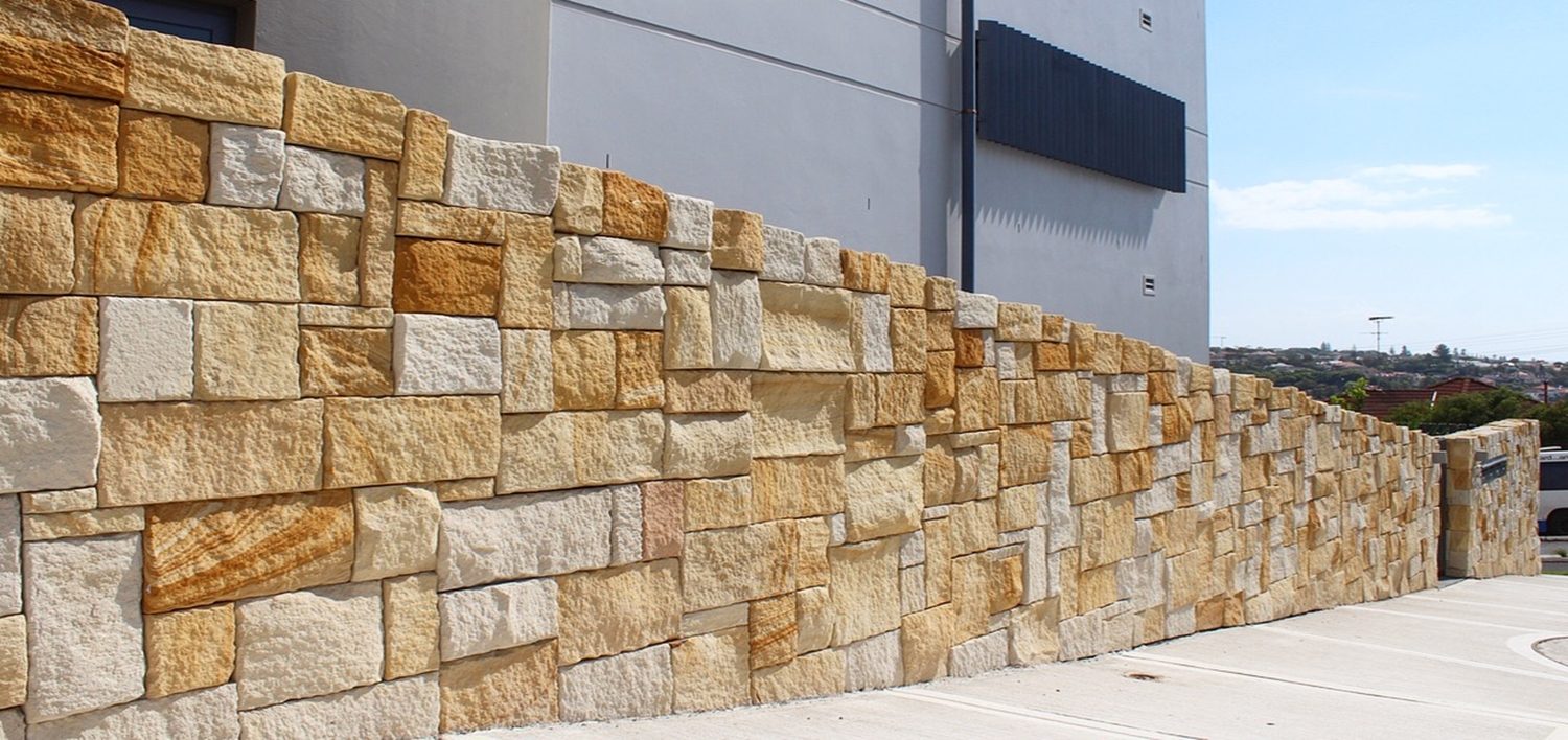 Bluestone cladding and flooring stone - Yulara split face bluestone