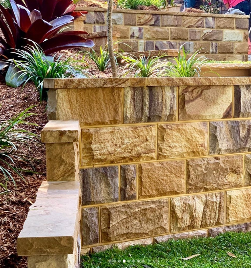 Split Australian sandstone blocks Aussietecture® Stone Supplier
