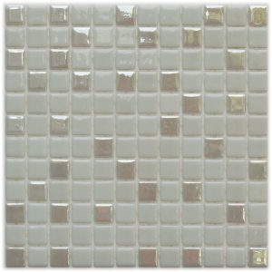 Aussietecture Jasper swimming pool mosaic, cream colour glass mosaic for pool tiling