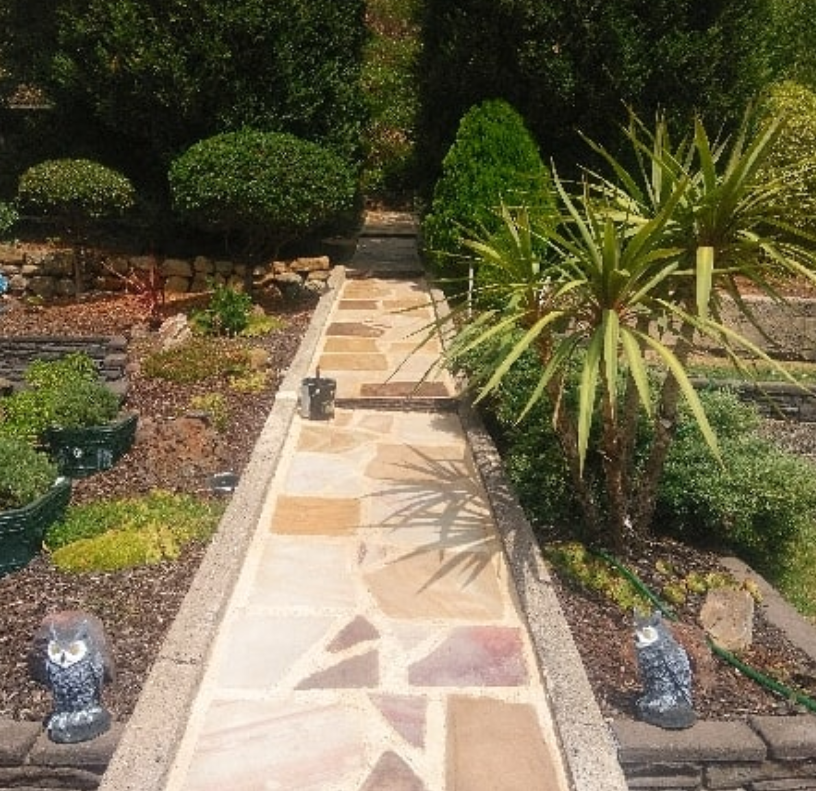 Ranch Australian Sandstone Crazy Paving
