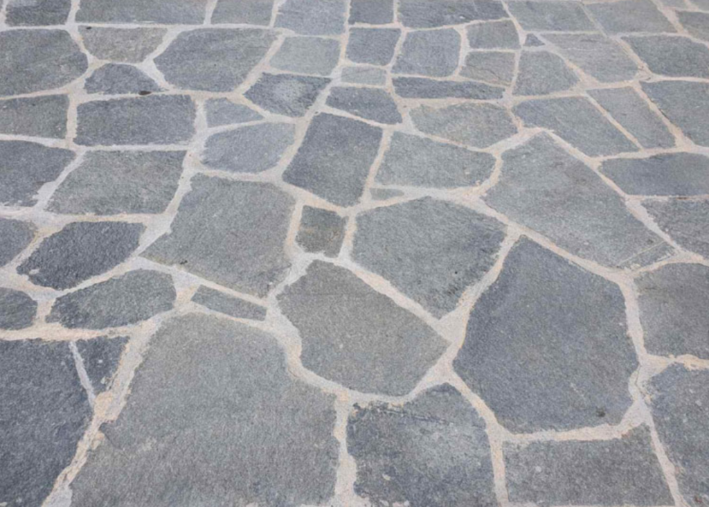 Kimba Slate Crazy pave, garden path paver