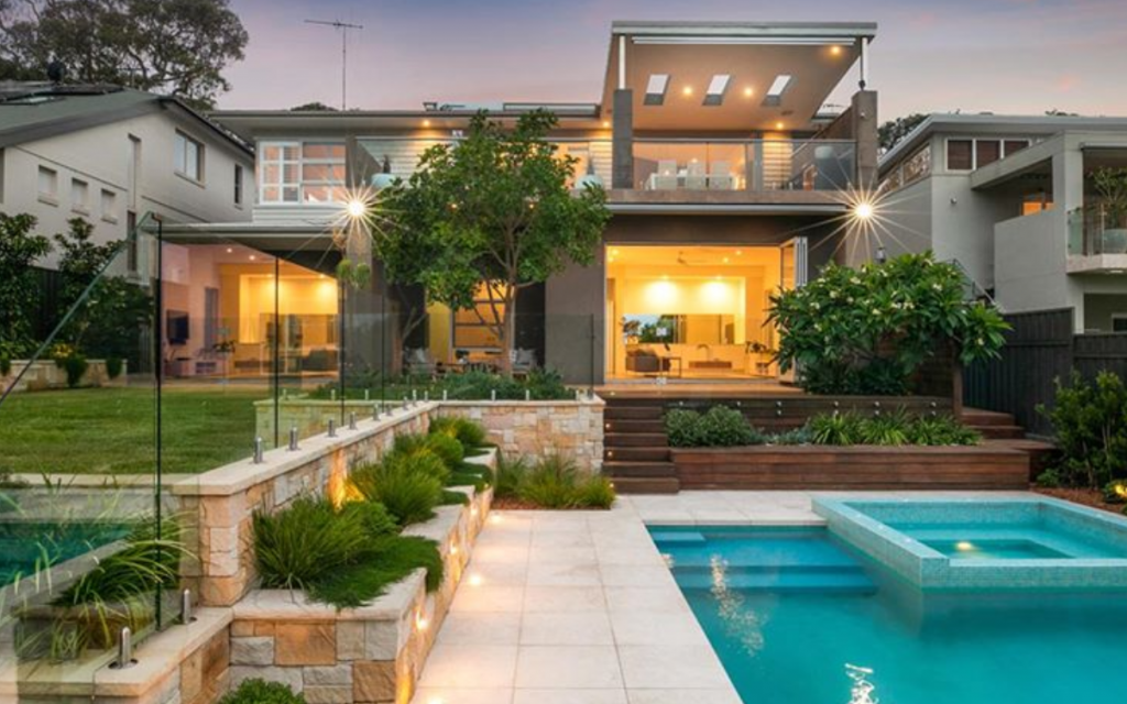 Residential projects by using Aussietecture limestone paver and sandstone cladding