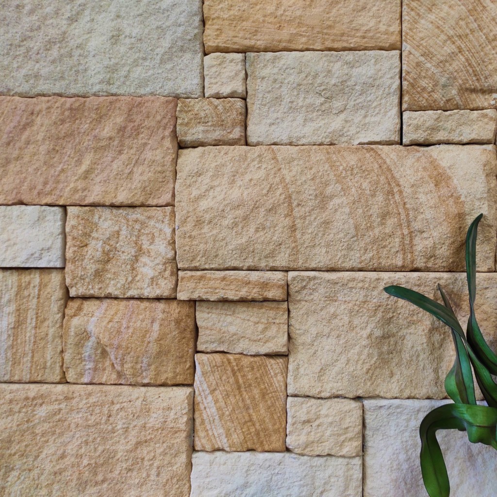 Banded colonial Natural stone wall cladding