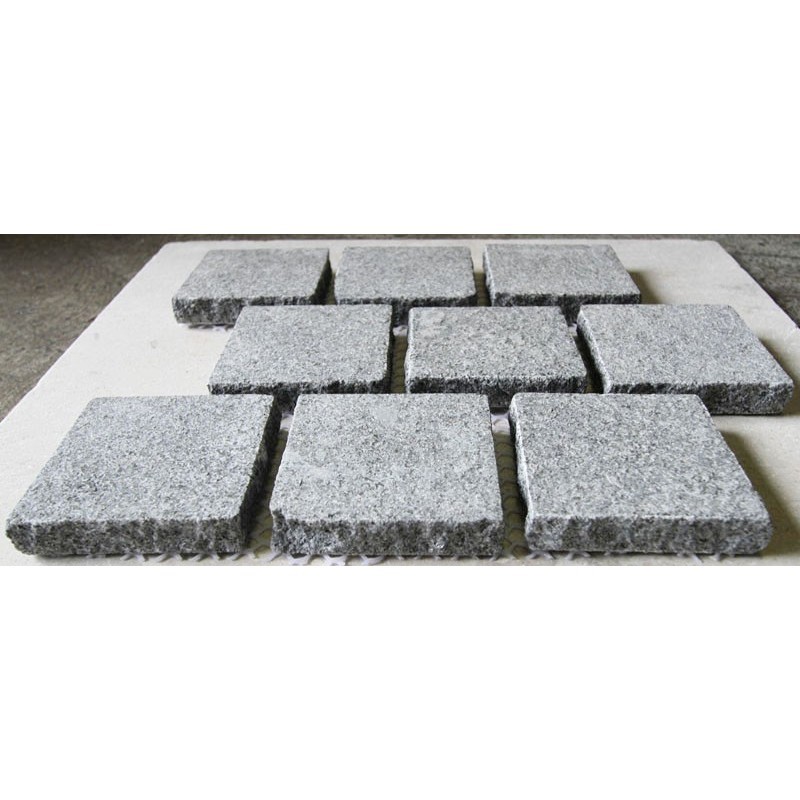 Grey Granite Cobble Stone - Aussie Grey cobblestone