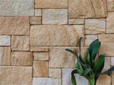Ranch colonial Australian sandstone cladding
