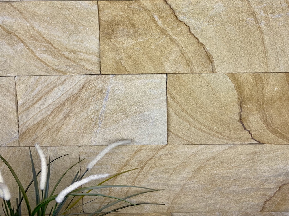 Australian banded kirra sandstone cladding