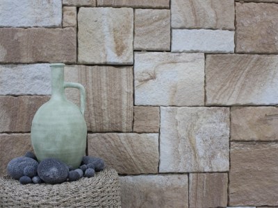 Ranch Colonial walling sandstone Brisbane showroom display