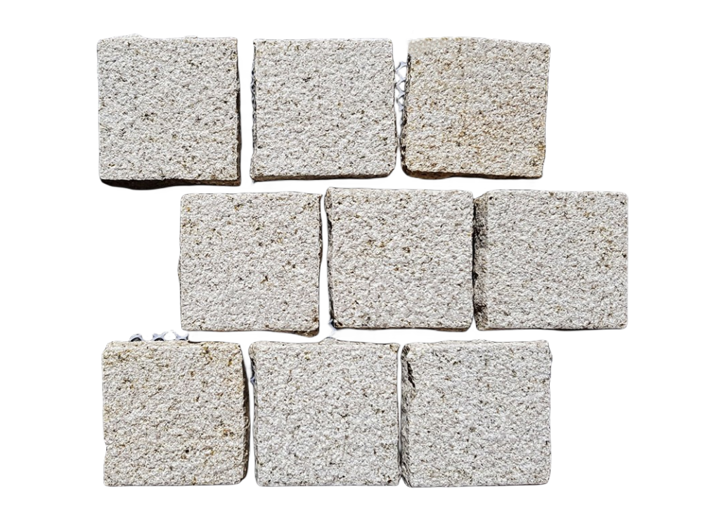Cobblestone Flooring - Sunbury Granite Cobbles