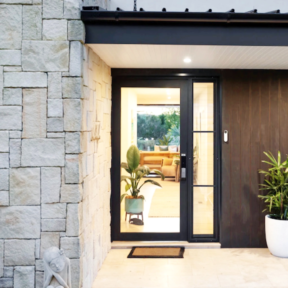 Colonial foster walling exterior stone walls